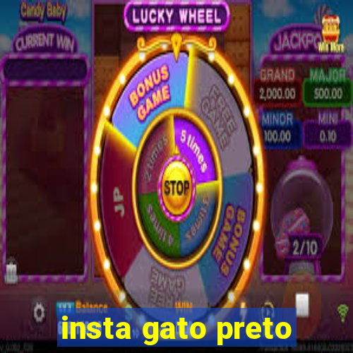 insta gato preto